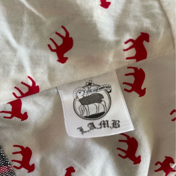 L.A.M.B. blazer gray and red stripe size 2 - Picture 12 of 16